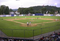 Game view from press booth