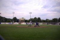 Wide view of the game