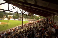 View of the grandstand